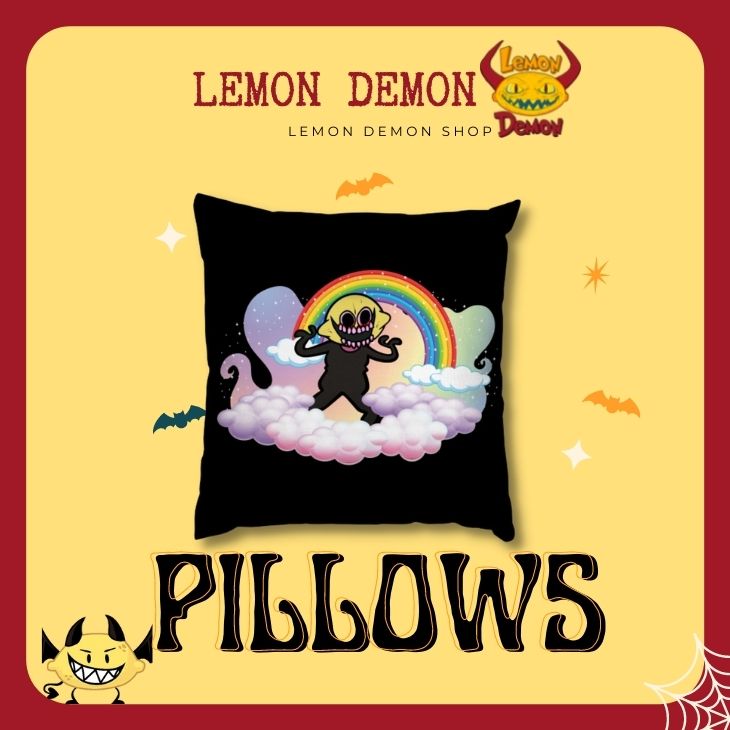 Lemon Demon Pillows - Lemon Demon Shop